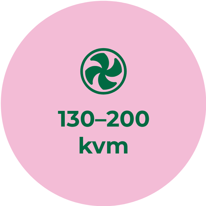 Luftvärmepumpar | Värmer 130-200 kvm | Pumpcenter